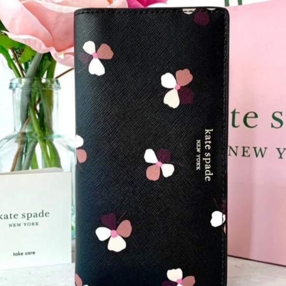 Kate Spade Large Slim Bifold Wallet - Picture 2 of 4